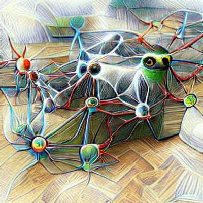 Abstract Neural Network Visualisation of Artificial Intellig...