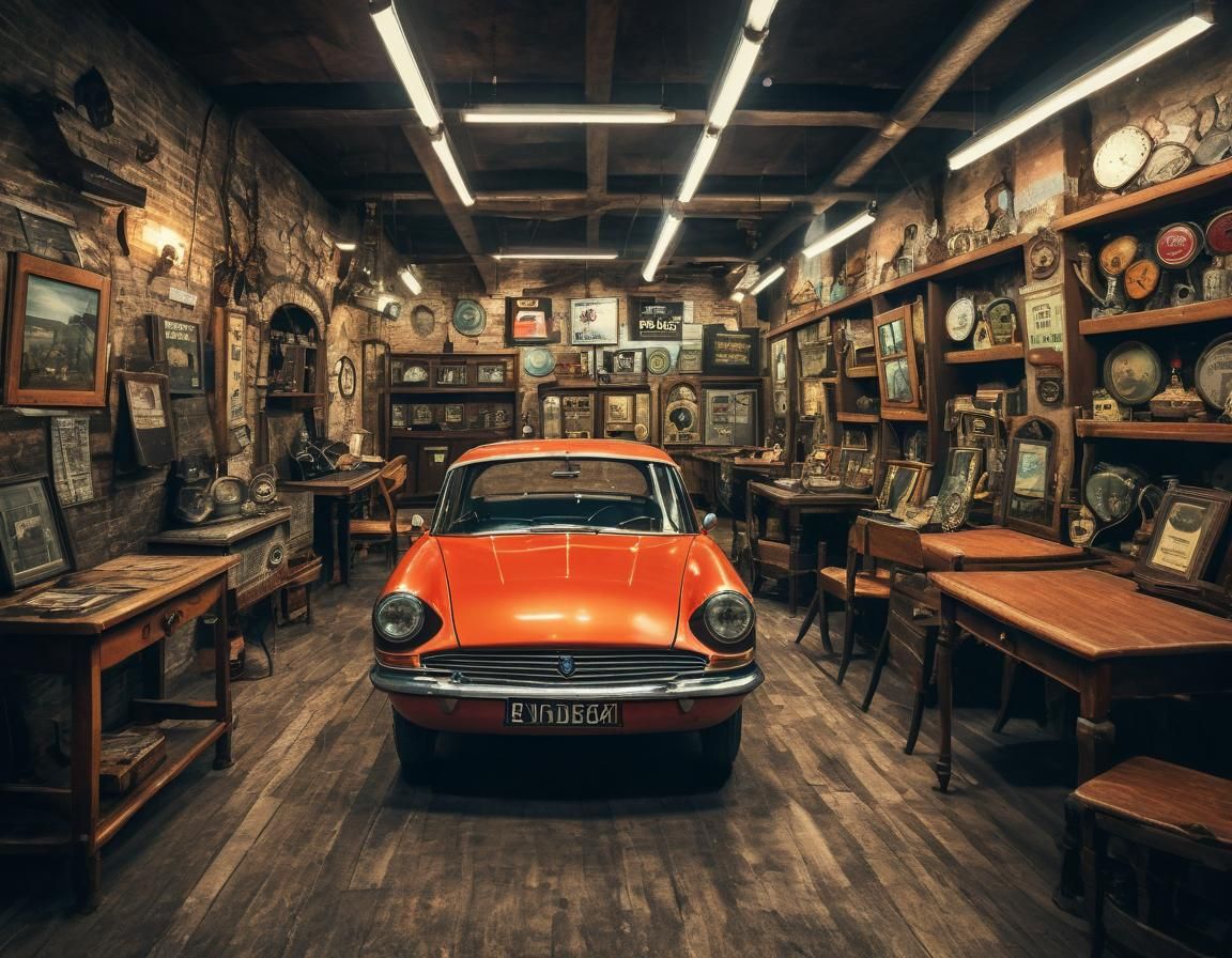 Underground Vintage World: AI Interpretation