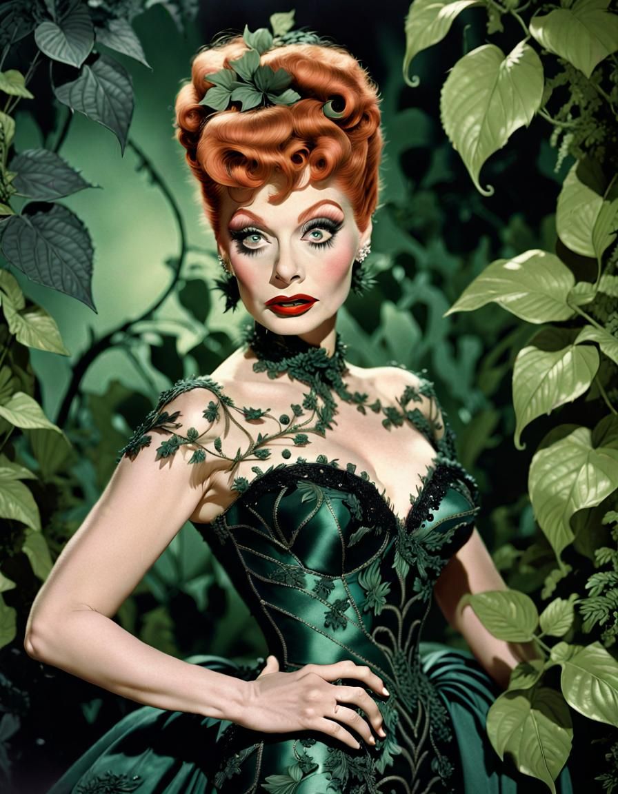 Lucille Ball as Poison Ivy