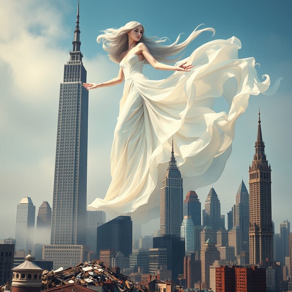 Ethereal Goddess Unleashes Destructive Beauty on San Francis...