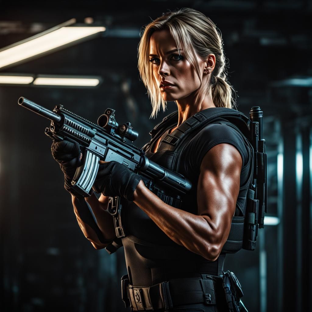 Sarah Connor: Strength and Power in a Sci-Fi Future