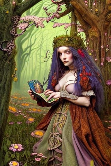 queen in the wood
