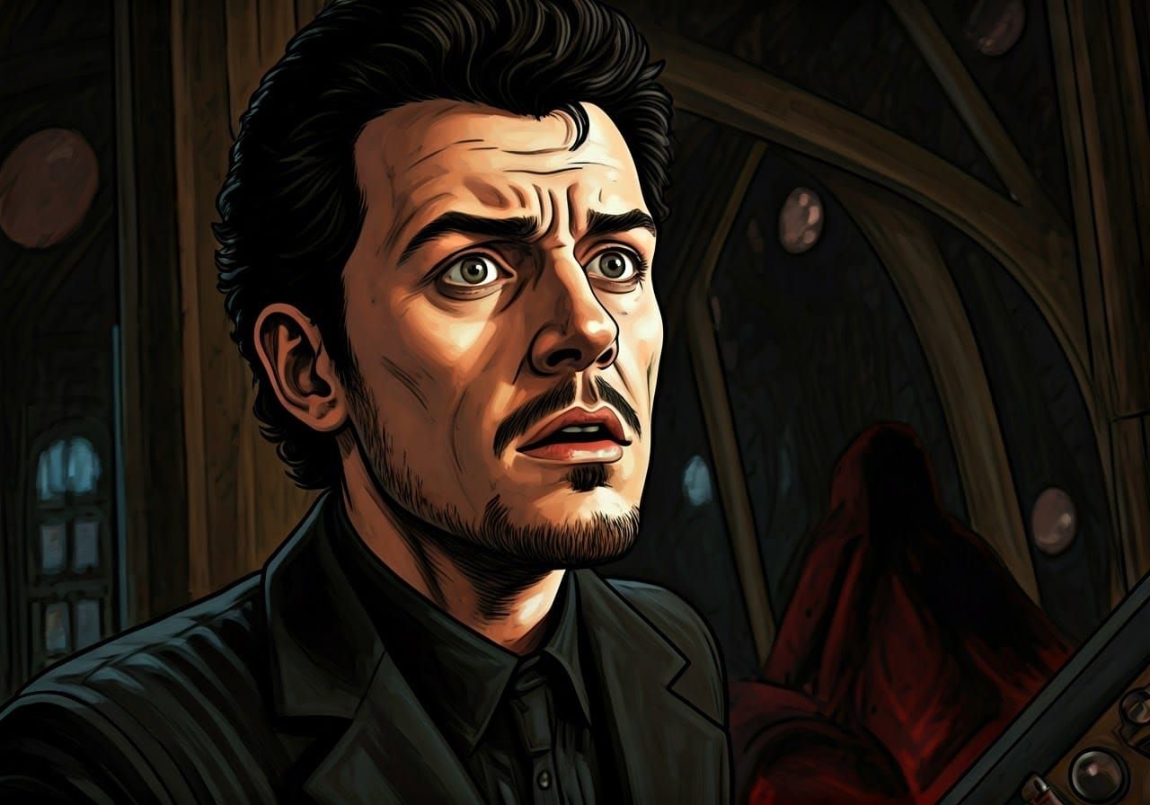 Master's Desperate TARDIS Escape in Gritty Graphic Novel Sty...