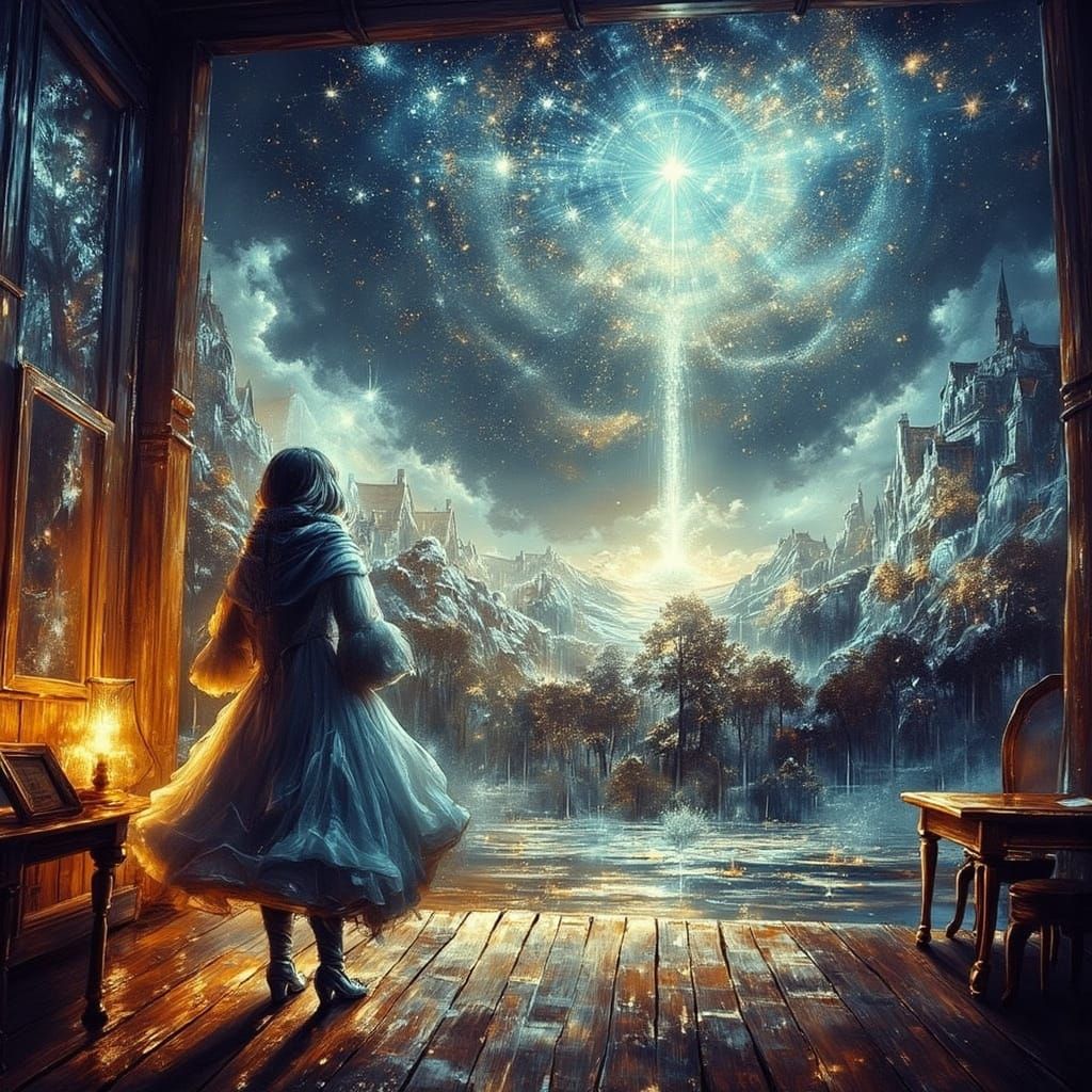 Stepping into the Canvas: AI Digital Art