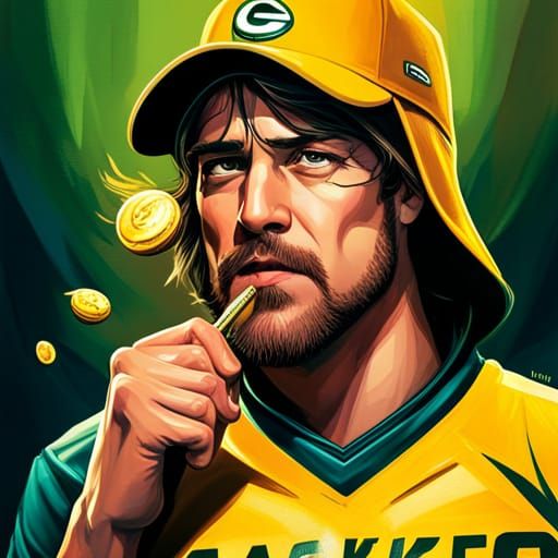 Green Bay Packers Super Fan Portrait in 8K