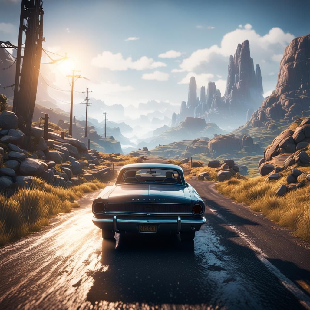 Hit The Road Jack: 3D Cinematic Game Art