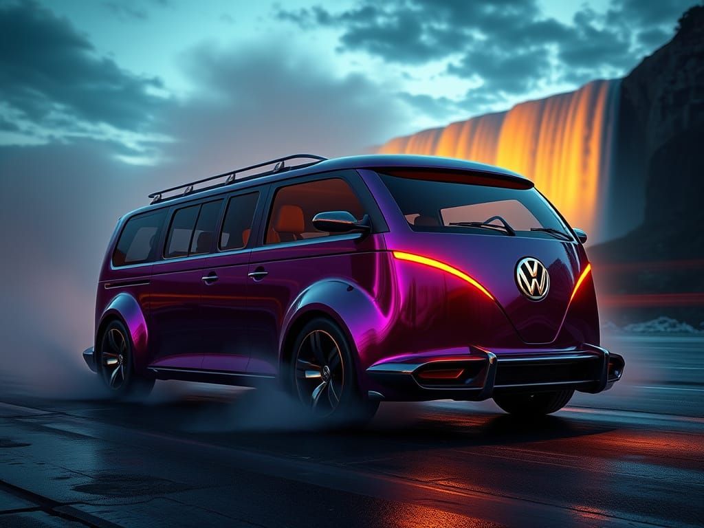 Dark Fantasy Kombi Volkswagen Zagato Cruises Niagara Falls