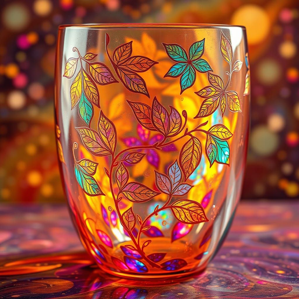 Decorative tumbler