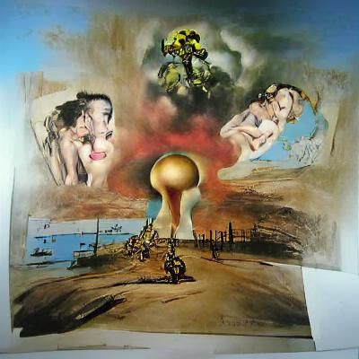 Surreal Steampunk Explosion in Renaissance Style