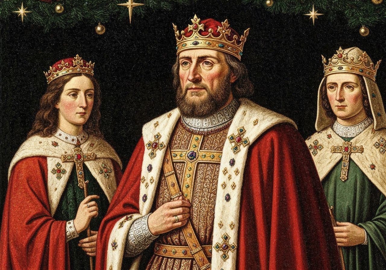 Edward the Confessor at 1065 Christmas Feast