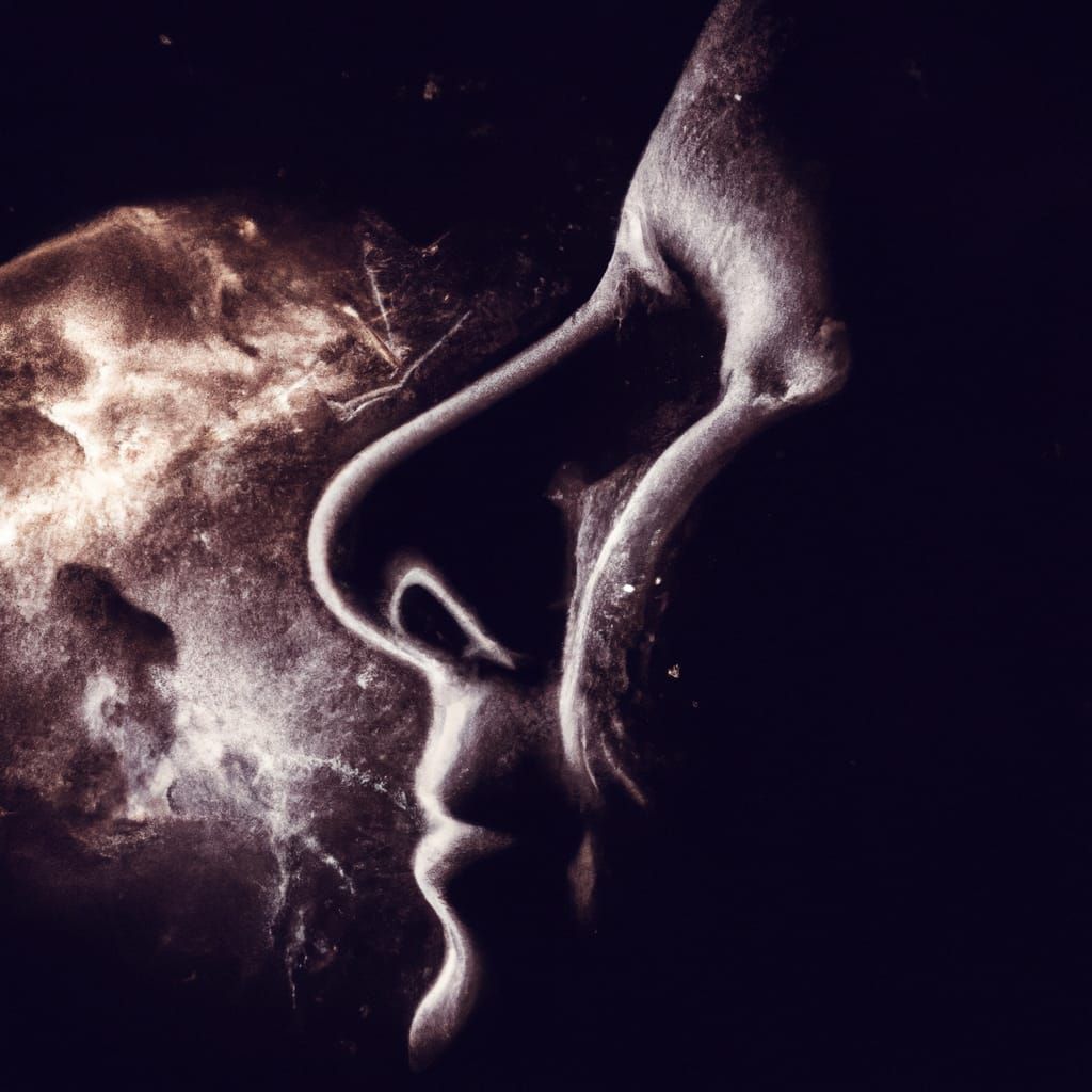 Soulful Ethereal Entity in a Celestial Realm