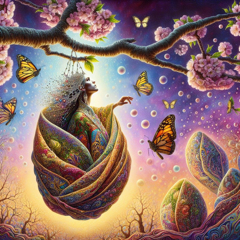 Transgender Woman Emerges from Cocoon of Transformation