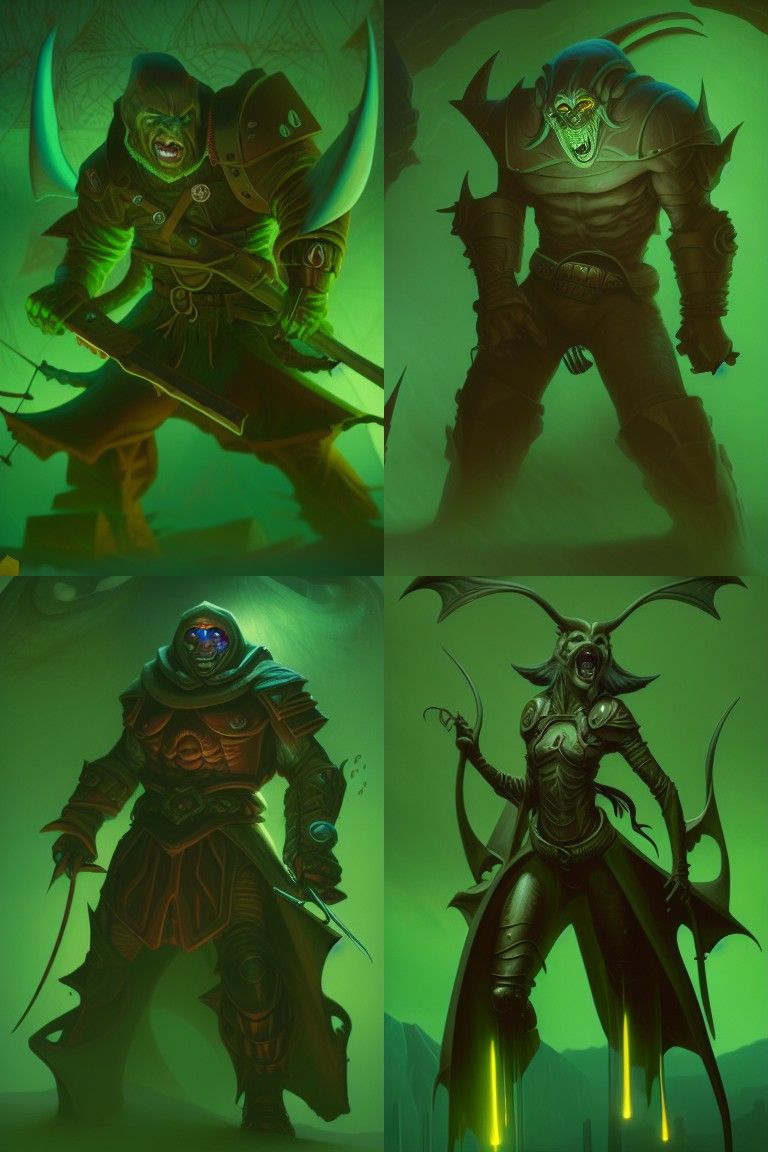 Tragic Dungeons and Dragons Plasmoid in Hyperrealism