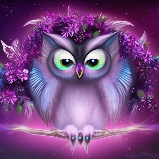 Mystical Gremlin in Psychedelic Rose Garden