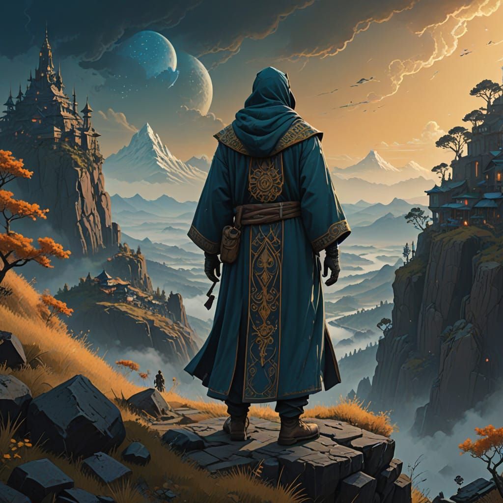 Mystical Prophet of Jizlam Ascends in Radiant Glory