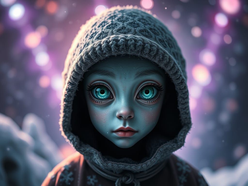 Slightly Alien Feel Portrait Beautifulburst Reverseburst Lovelyburst Snowburst Eyeburst