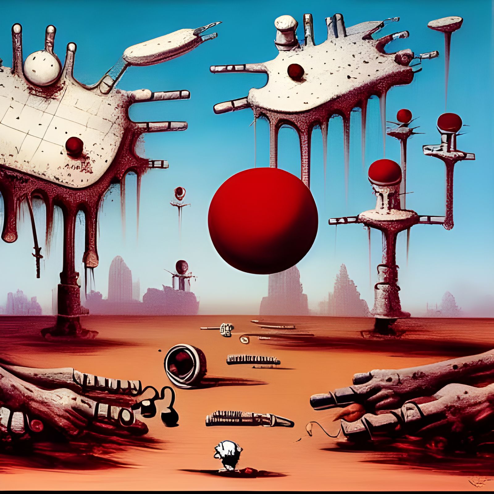 Dystopian Future Crimes as Abstract Painting