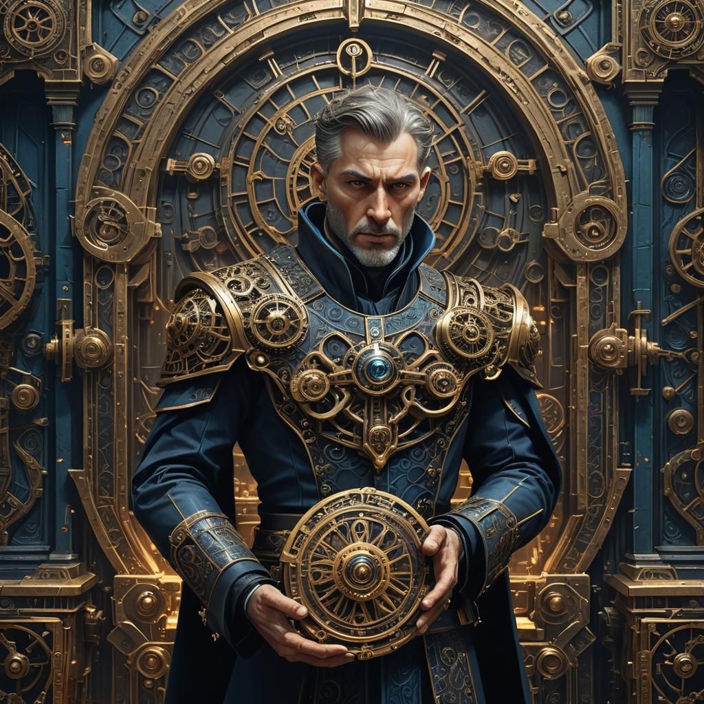 Art Deco Fantasy Architecture with Cabal Inquisitor