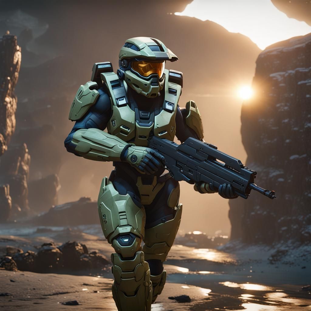 Epic 3D Game Cinematic Render in 8K