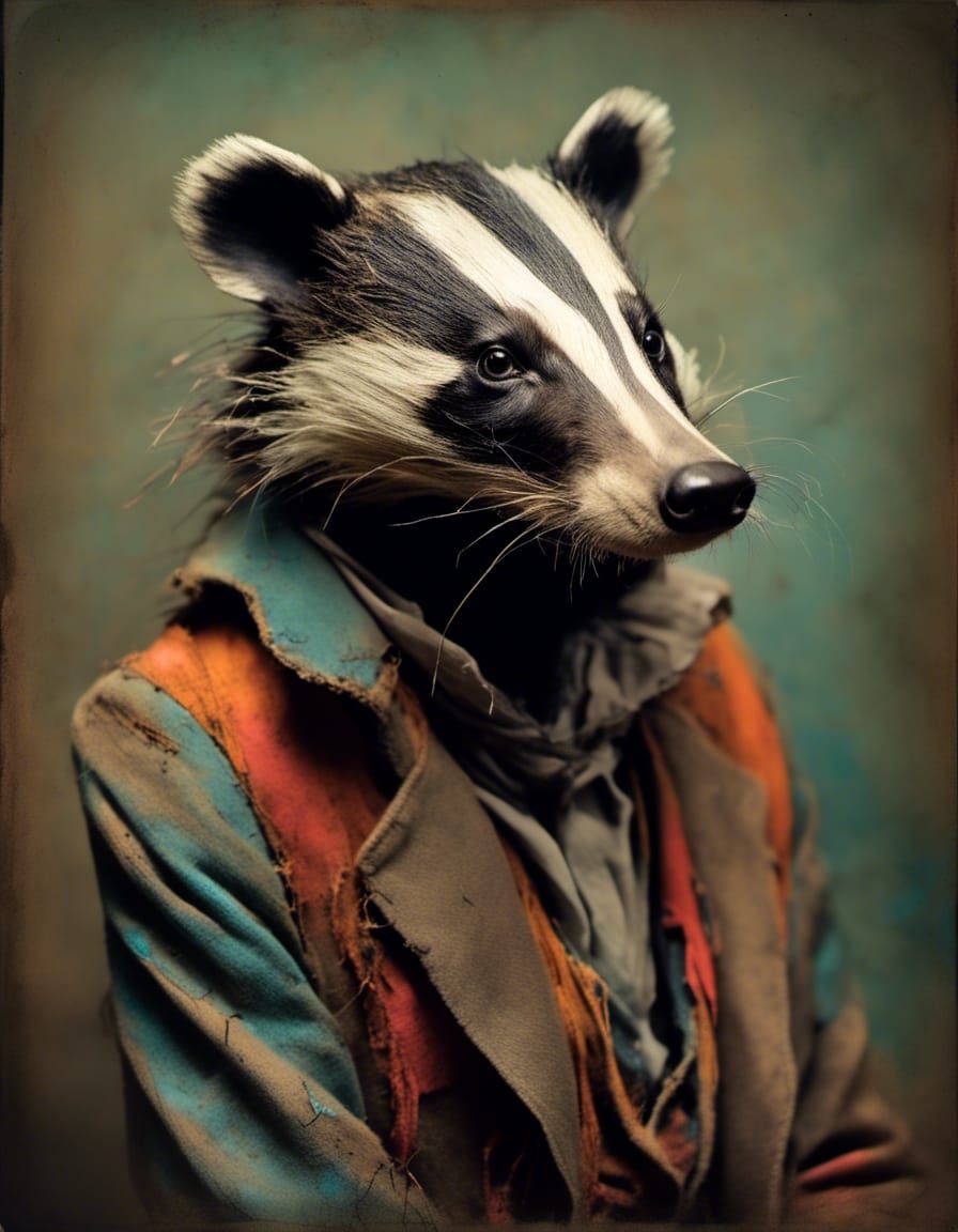 Dapper badger