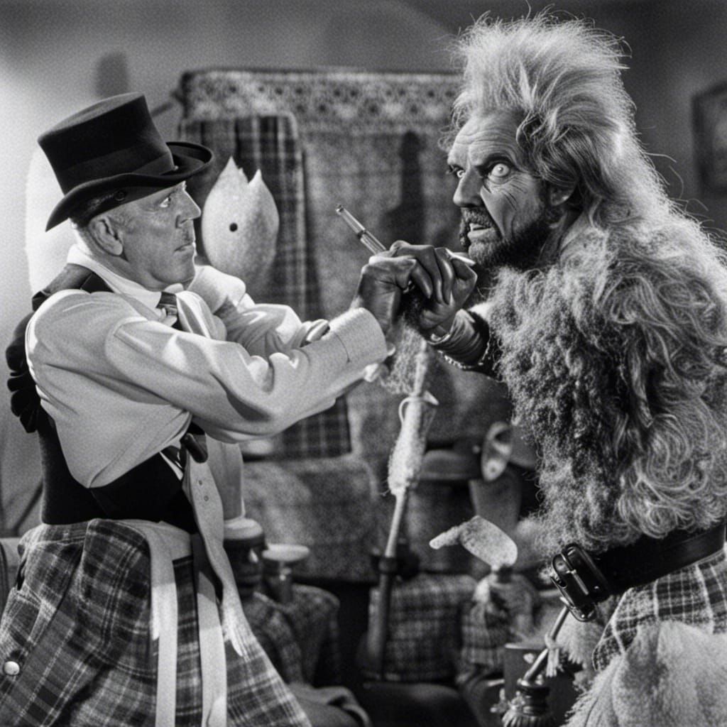 Revenge of The Haggis: A Classic Horror Scene