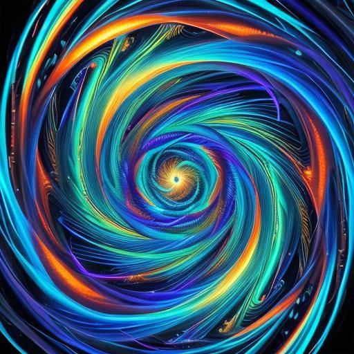 Kinetic Light Art: Waves of Sound and Light