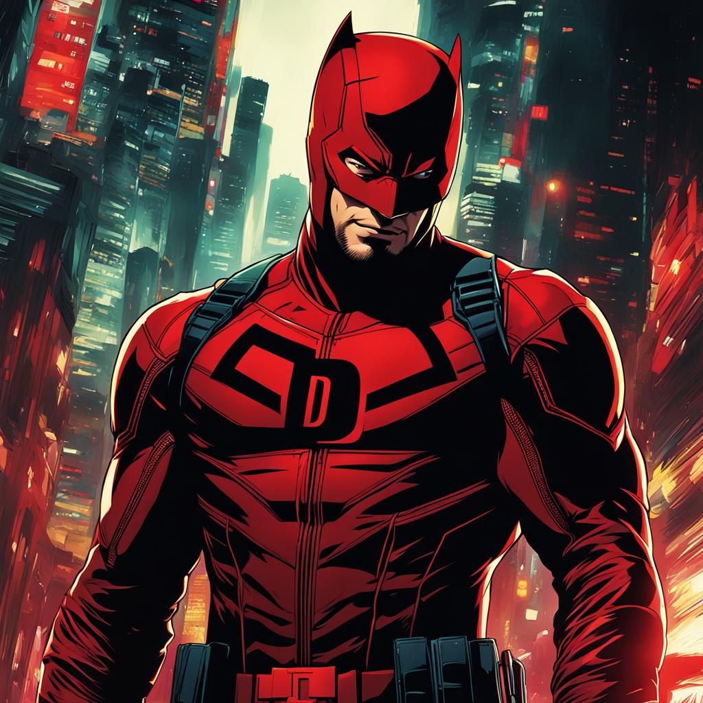 Daredevil Anime Manga Scan by Studio Trigger