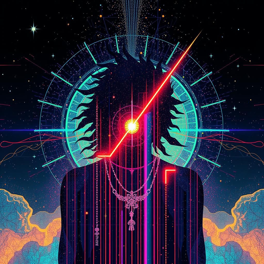 Maximalist Constellation with Glitch Error and Sparkles