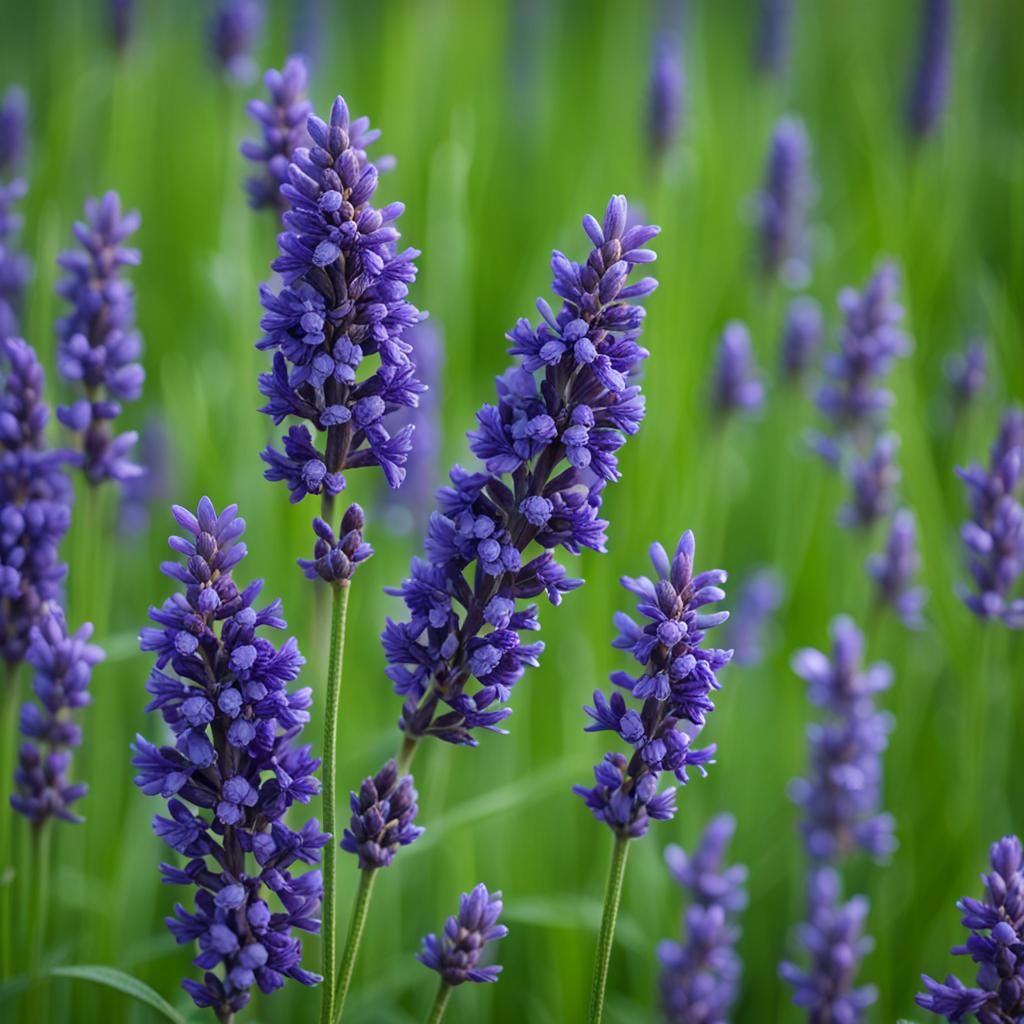 Professional Lavender Photography with Bokeh Effect