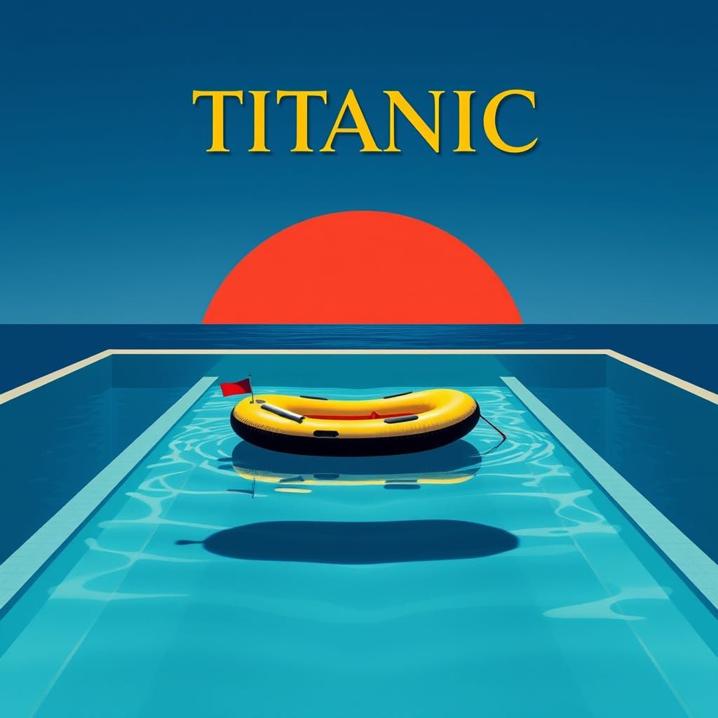 Titanic PO: Pop Art Movie Poster