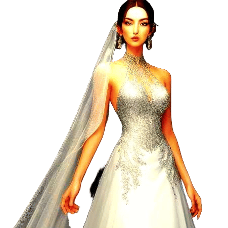 Abstract Lustrous Design Generated by AI