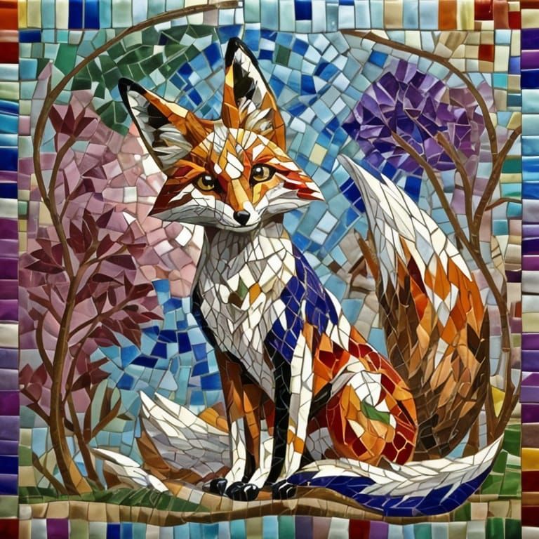 Fox Mosaic 1