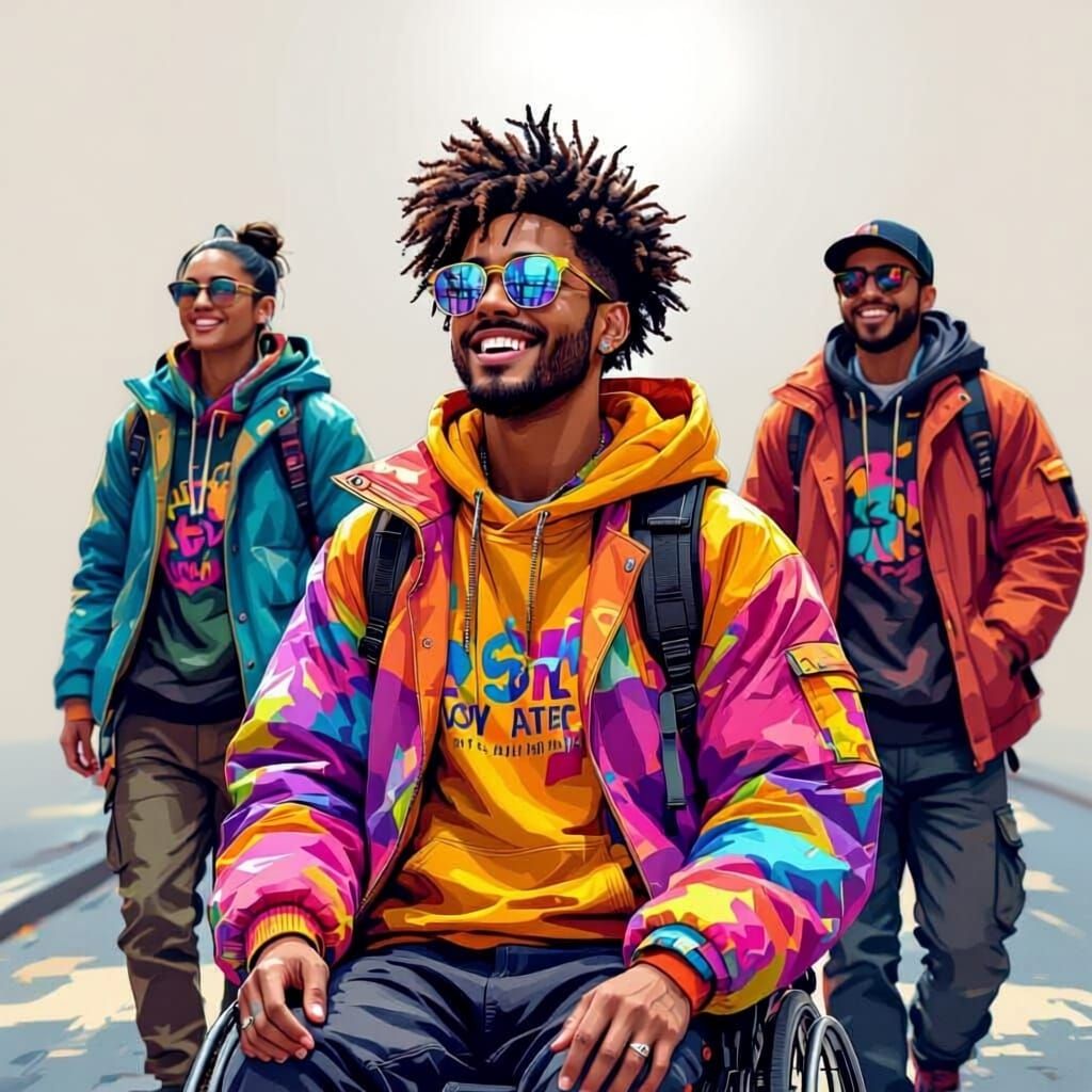 Diverse Individuals with Disabilities Portrait