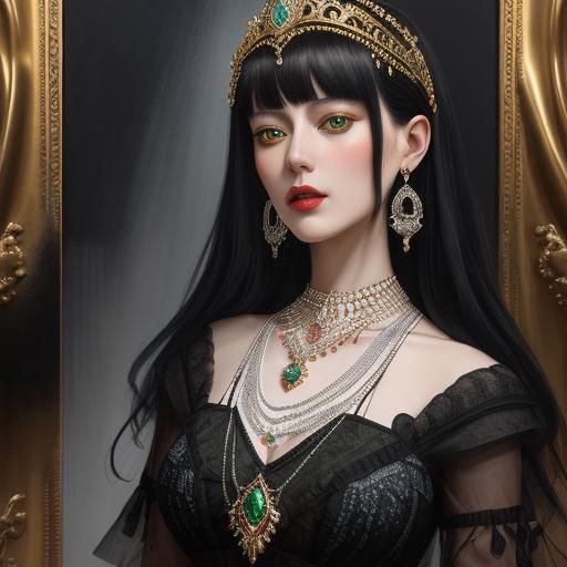 Misty 1880s London Street in Surrealist Style