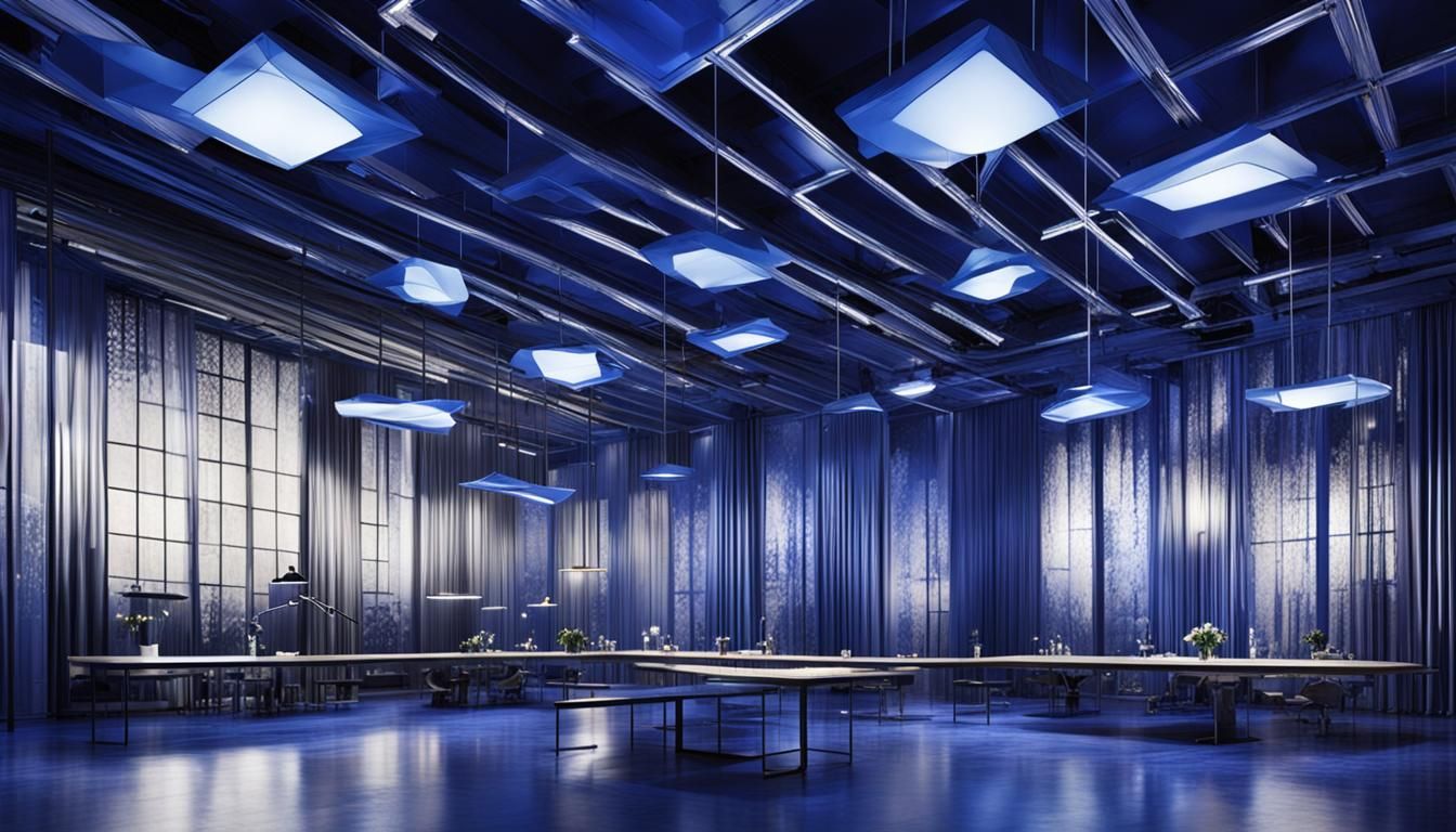 Artist Seeking Absolution with Luhrmann Lighting