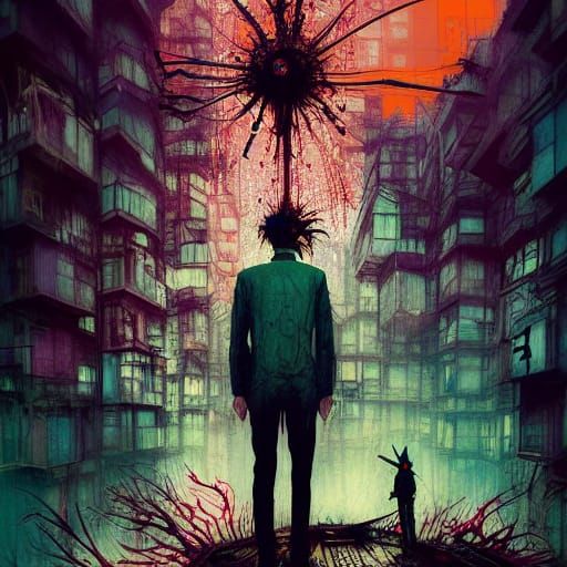 Intricate Psychopathic Madness Album Cover Art
