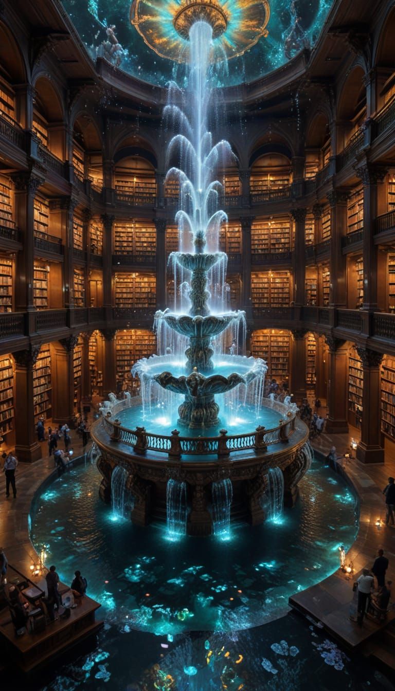 The Great Fountain of Pelucidar