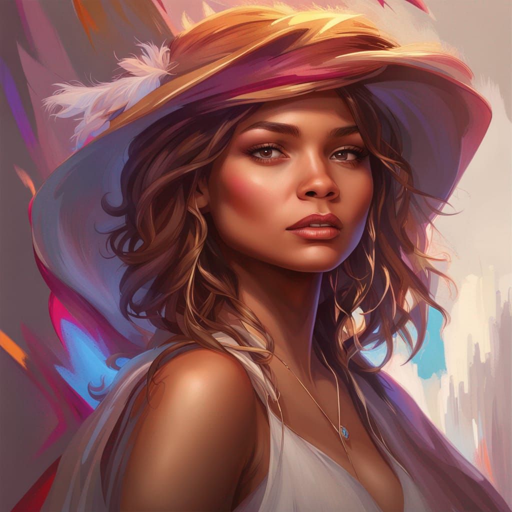 Hyperrealistic Portrait with Dynamic Lighting