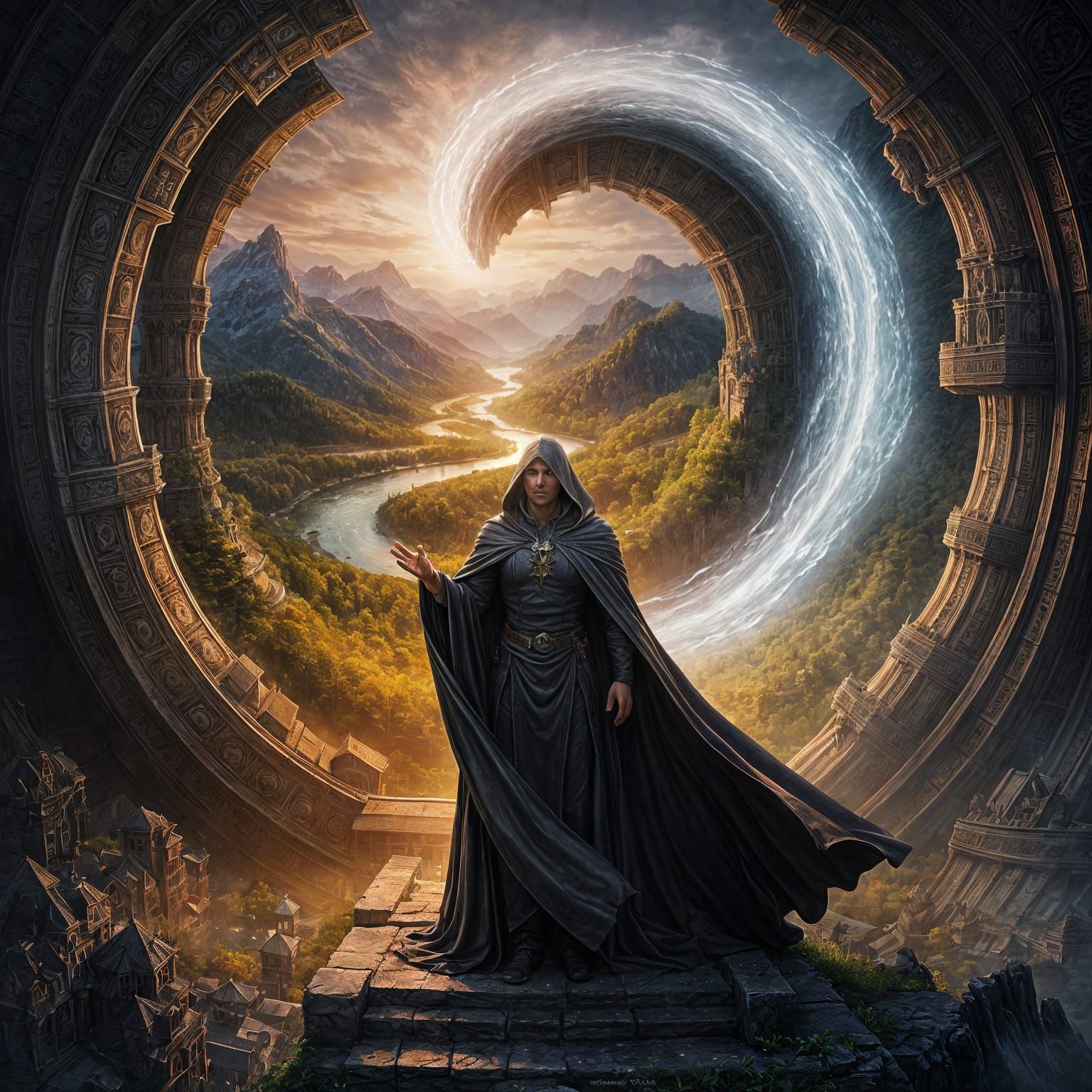 Sorcerer's Portal to Mountain Valley Vista