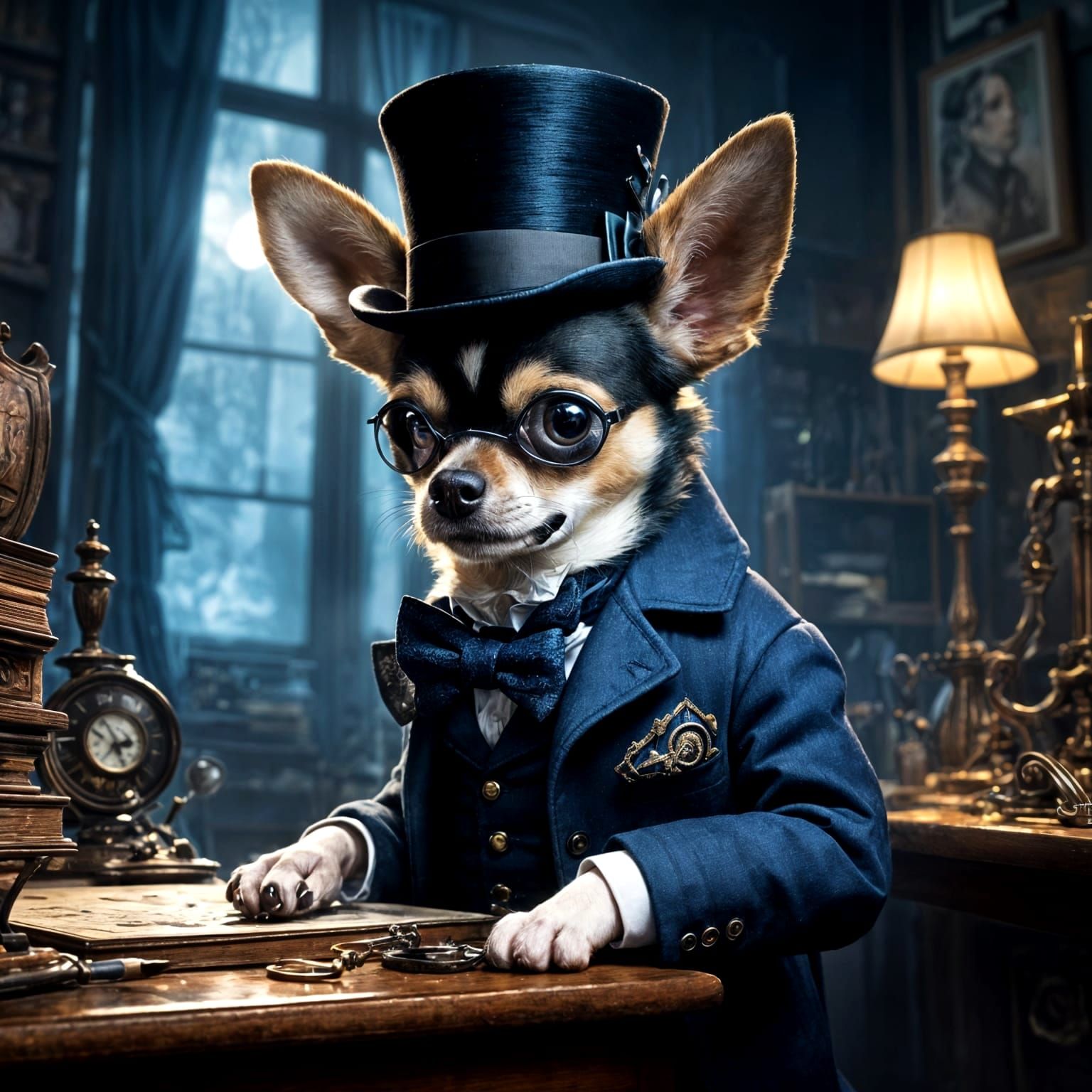Chihuahua Sherlock