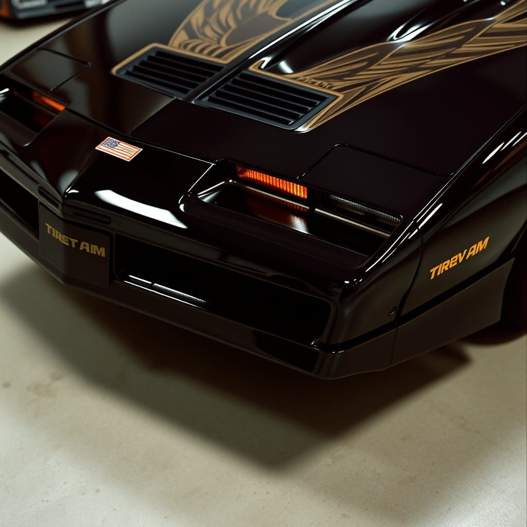 Pontiac Firebird Trans Am with Scanner Bar: A Cinematic Mast...