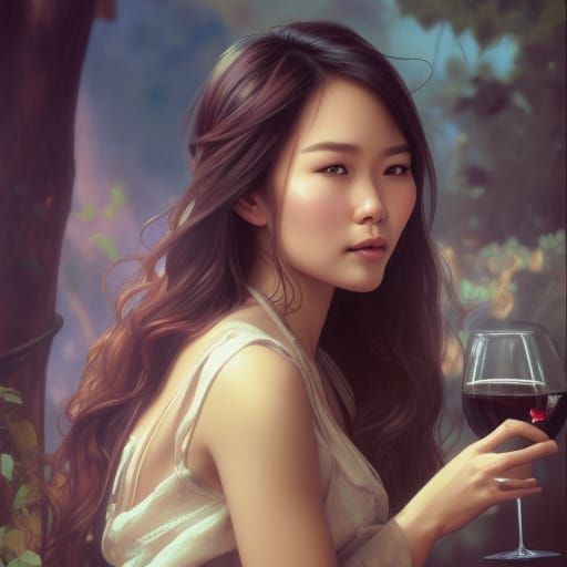 Soft Beauty of Vietnamese Women in Elegant Portrait