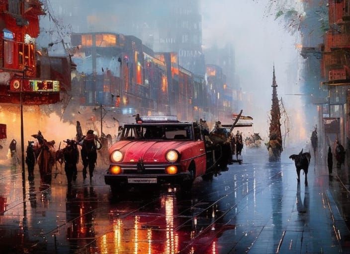 Post Apocalyptic Rain