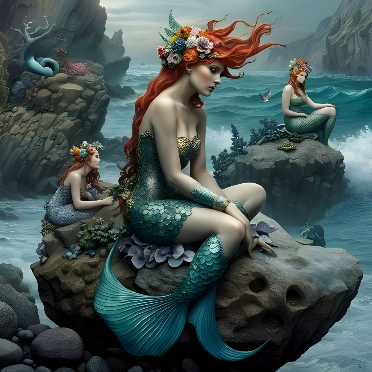 Mermaids transformation