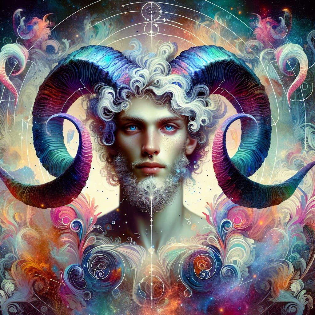 Zodiac Aries personified 4