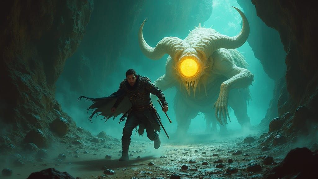 Rogue Ruckas Fleeing Notic Monster Amidst Ball Bearings