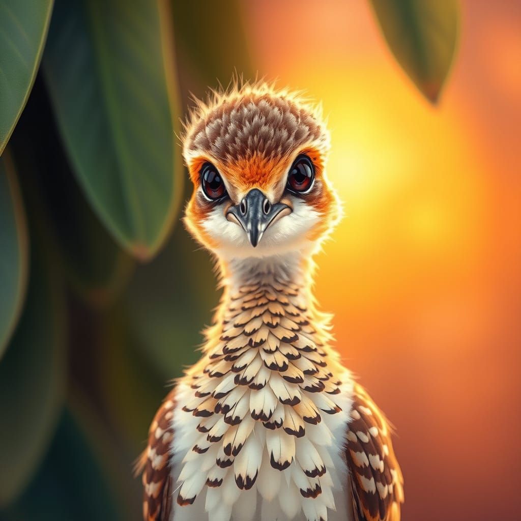 Baby Curlew, Eucalyptus