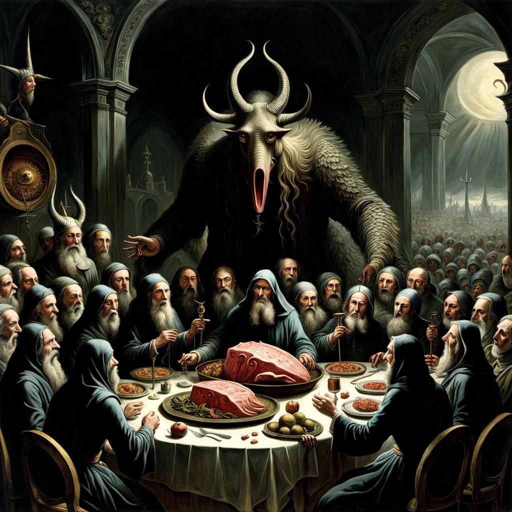 Surreal Horror: The Discovery That God Is Meat