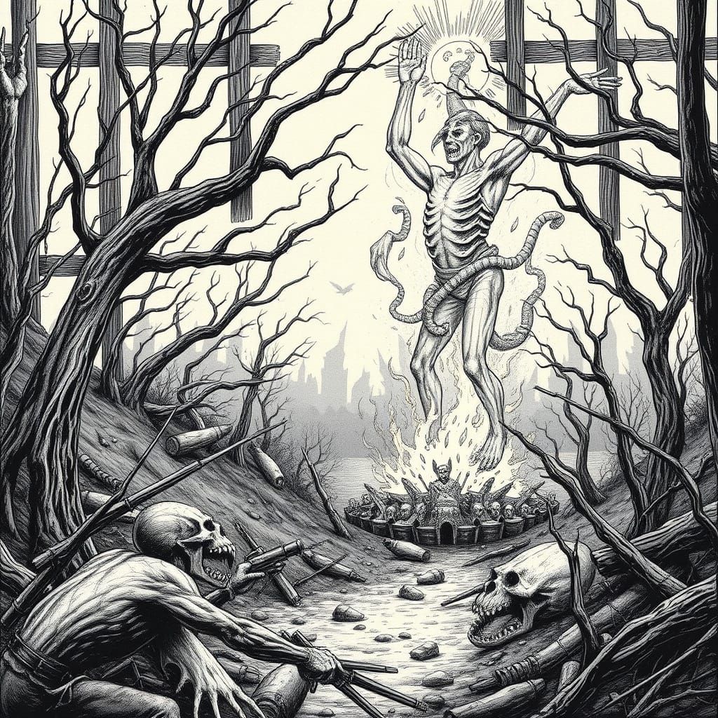 Ossified Meat Lattice Battlefield