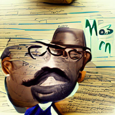 Abstract Image Generated from Simple Prompt